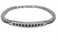 Bracelet Boccadamo Man in Steel ABR632N